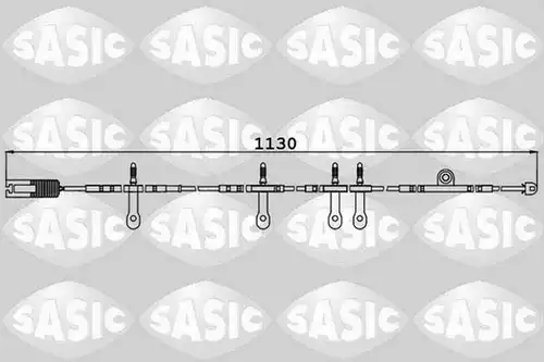 предупредителен контактен сензор, износване на накладките SASIC 6236041