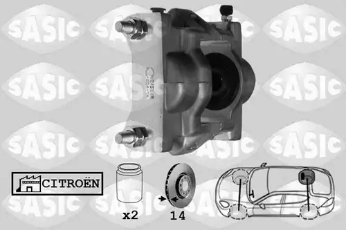 спирачен апарат SASIC 6500073
