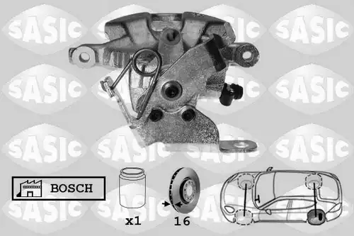 спирачен апарат SASIC 6506098