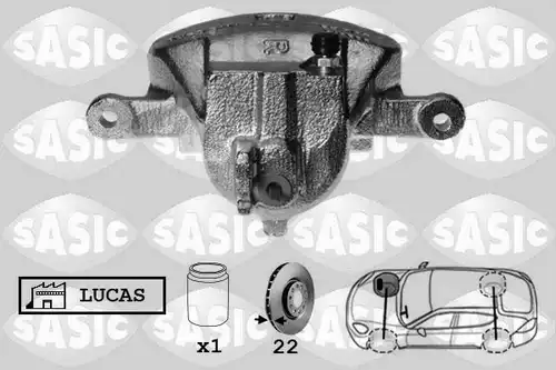 спирачен апарат SASIC 6506145