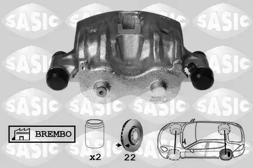 спирачен апарат SASIC 6506160