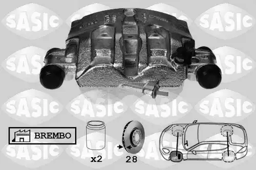 спирачен апарат SASIC 6506172