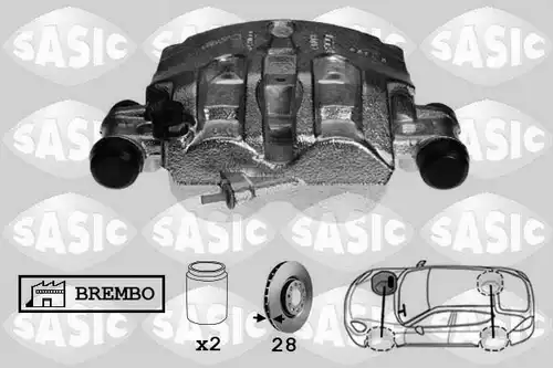 спирачен апарат SASIC 6506173