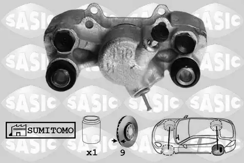 спирачен апарат SASIC 6506204