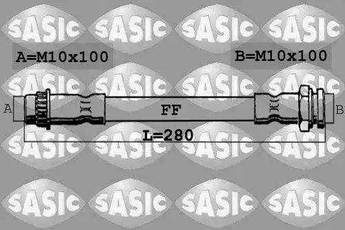 спирачен маркуч SASIC 6600018