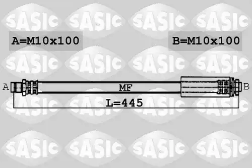 спирачен маркуч SASIC 6606031