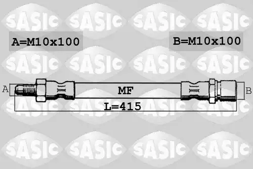 спирачен маркуч SASIC 6606121