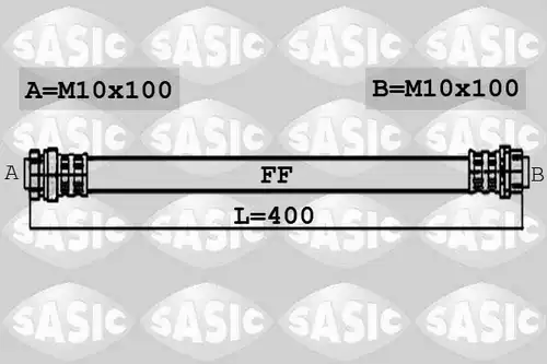 спирачен маркуч SASIC 6606181