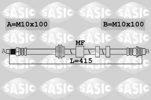 спирачен маркуч SASIC 6606221