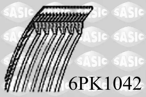пистов ремък SASIC 6PK1042