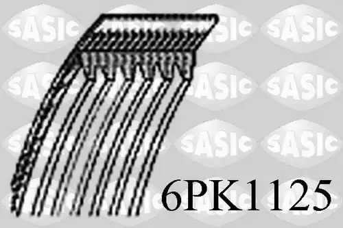пистов ремък SASIC 6PK1125