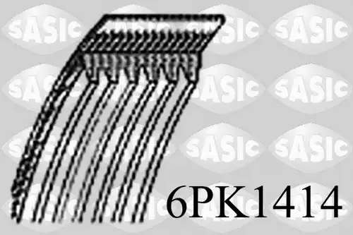 пистов ремък SASIC 6PK1414