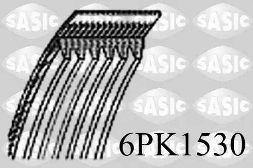 пистов ремък SASIC 6PK1530