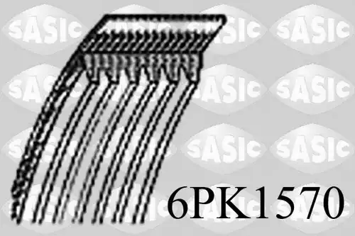 пистов ремък SASIC 6PK1570