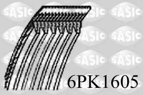 пистов ремък SASIC 6PK1605