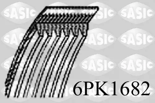 пистов ремък SASIC 6PK1682