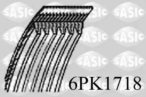 пистов ремък SASIC 6PK1718