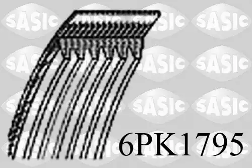пистов ремък SASIC 6PK1795
