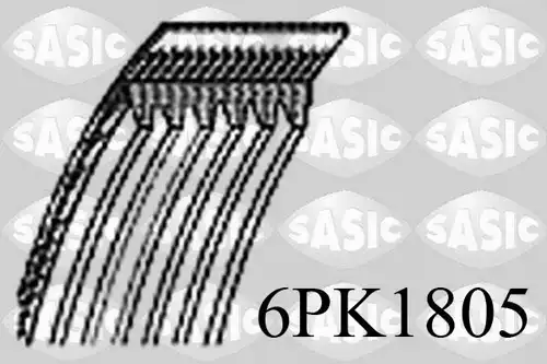 пистов ремък SASIC 6PK1805