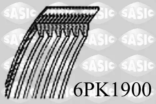 пистов ремък SASIC 6PK1900