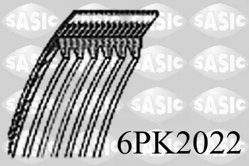 пистов ремък SASIC 6PK2022