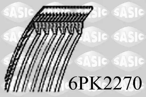 пистов ремък SASIC 6PK2270