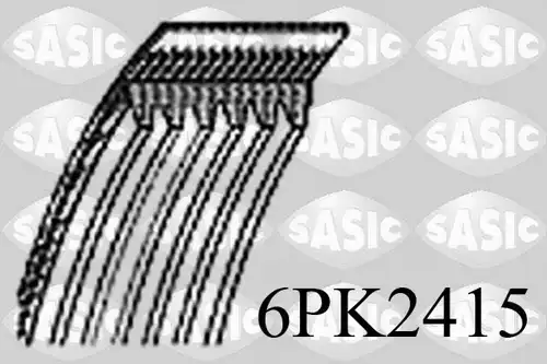 пистов ремък SASIC 6PK2415