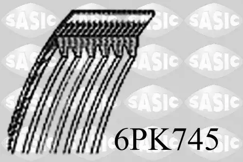 пистов ремък SASIC 6PK745