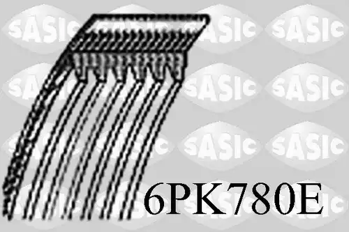 пистов ремък SASIC 6PK780E