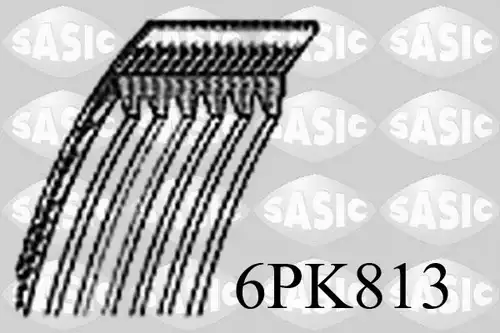 пистов ремък SASIC 6PK813