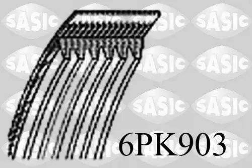 пистов ремък SASIC 6PK903