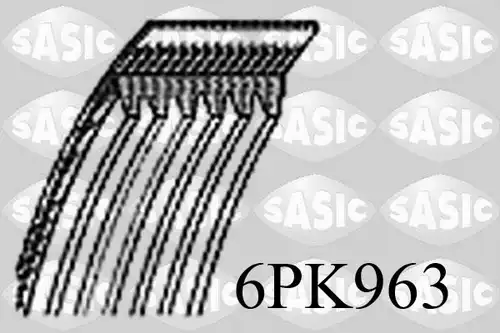 пистов ремък SASIC 6PK963