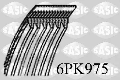 пистов ремък SASIC 6PK975