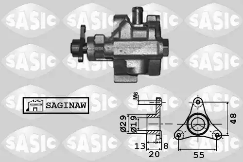 хидравлична помпа, кормилно управление SASIC 7074006