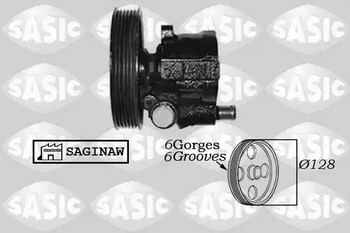 хидравлична помпа, кормилно управление SASIC 7074009