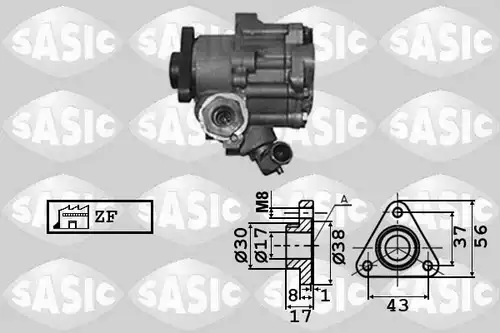 хидравлична помпа, кормилно управление SASIC 7076004