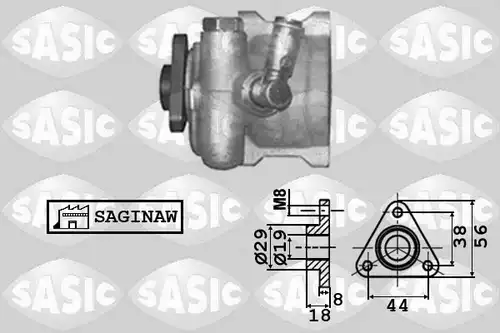хидравлична помпа, кормилно управление SASIC 7076007