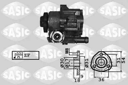 хидравлична помпа, кормилно управление SASIC 7076010