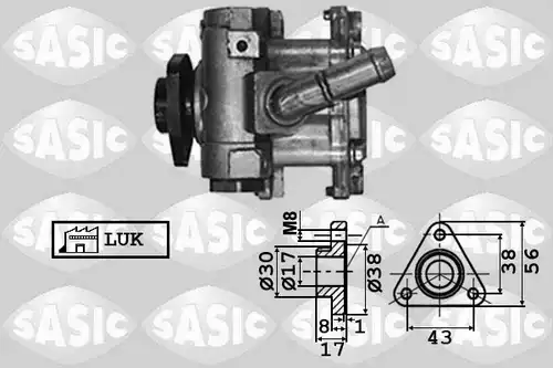 хидравлична помпа, кормилно управление SASIC 7076040