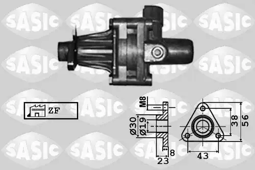 хидравлична помпа, кормилно управление SASIC 7076043