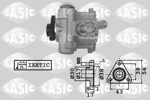 хидравлична помпа, кормилно управление SASIC 7076051