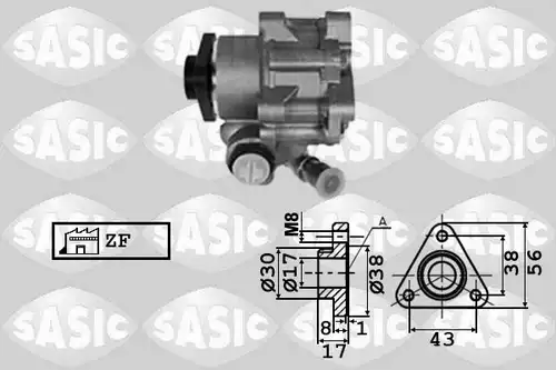 хидравлична помпа, кормилно управление SASIC 7076058