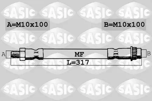 спирачен маркуч SASIC SBH4094