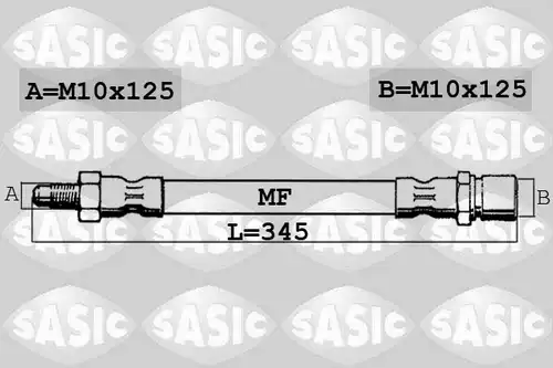 спирачен маркуч SASIC SBH6303