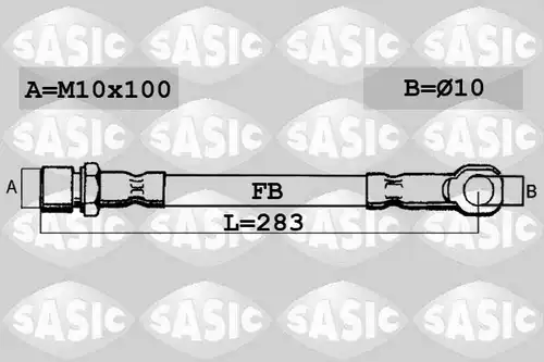 спирачен маркуч SASIC SBH6308