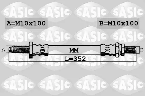 спирачен маркуч SASIC SBH6337