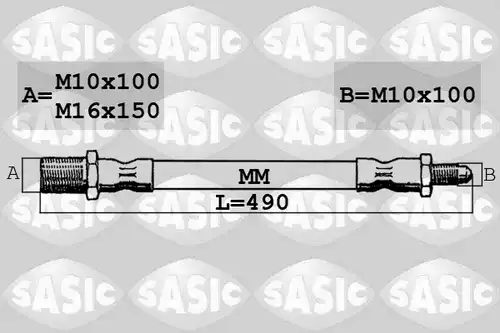 спирачен маркуч SASIC SBH6347