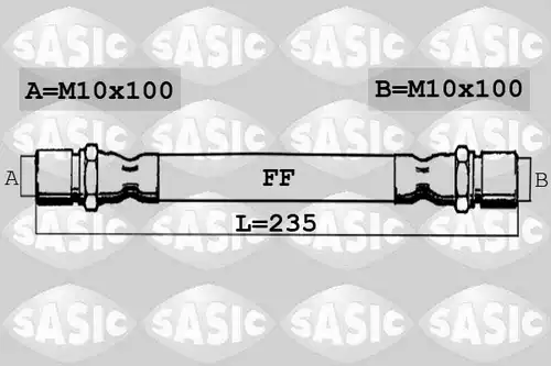 спирачен маркуч SASIC SBH6362