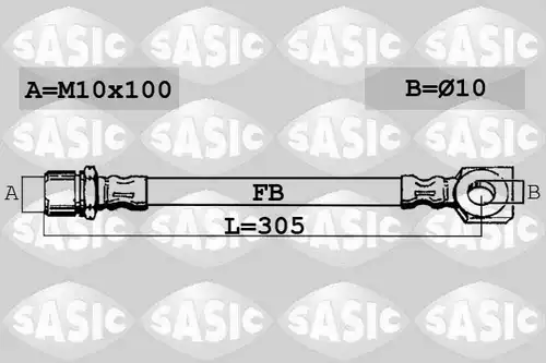 спирачен маркуч SASIC SBH6368