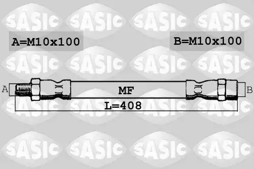 спирачен маркуч SASIC SBH6391
